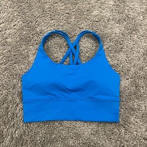 Blue lululemon bra